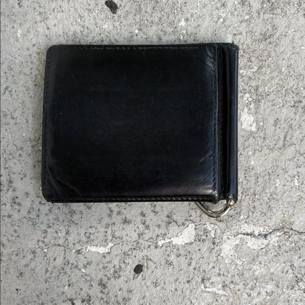Vintage Gucci folding money clip wallet
